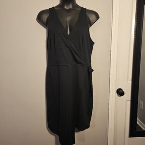 A New Day Sleeveless Wrap Dress